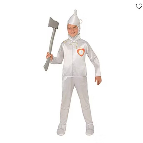 Wizard of Oz 85th Anniversary Tin Man Rubies Child Youth Costume Large L (14-16) - Picture 1 of 4